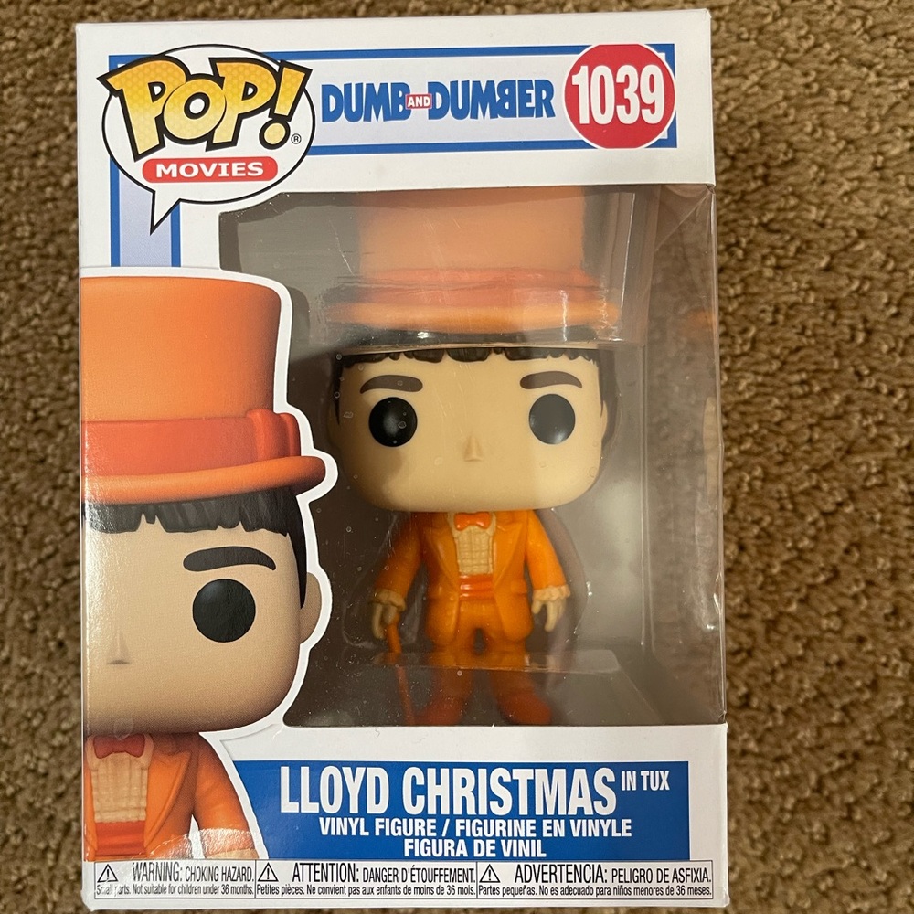 Lloyd Christmas in tux Funko Pop